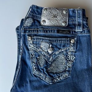 Miss Me Signature Boot with rhinestones sz 30/37